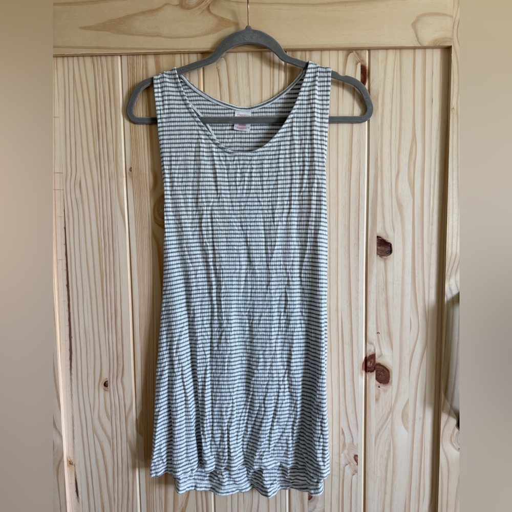 Striped Swimsuit Coverup